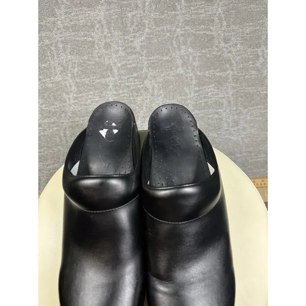 Dansko Karl Black Men Professional Clog Shoe Eu 47